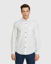 Stratton Oxford Weave Prted Shirt