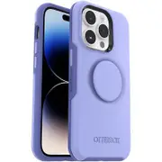 OtterBox Apple iPhone 14 Pro Otter + Pop Symmetry Series Antimicrobial Case - Periwink (Purple) (77-88760)