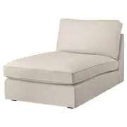 KIVIK chaise longue, Gunnared beige