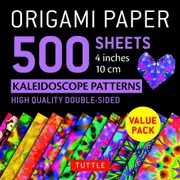 Origami Paper 500 sheets Kaleidoscope Patterns 4" (10 cm)