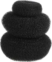 WOFASHPURET 3pcs Hair Donut Fluffy Bun Maker for Thin Hair Soft Crown for Women Effortless Cute Chignon Styles for Various Occasions