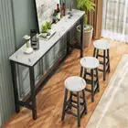 Heavy Duty Marble Kitchen Table Bar Table Pub Dining High Table Breakfast Table