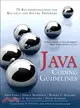 Java Coding Guidelines ― 75 Recommendations for Reliable and Secure Programs