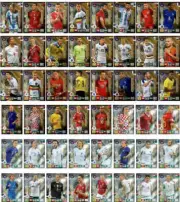 2018 PANINI ADRENALYN XL ROAD TO RUSSIA WORLD CUP 63 LIMITED COMPLETE SET
