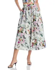 L'Agence Seina Midi Skirt