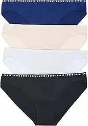 [Bonds] 4 x Womens Seamless Hipster Bikini Underwear Multi Briefs