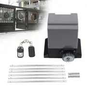 Automatic Electric Sliding Gate Opener Swing Motor Remote Hardware Rail Kit AU