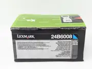 LEXMARK 24B6008 OEM Cyan Toner Cartridge NEW