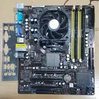 在飛比找蝦皮購物優惠-華擎960GC-GS FX主機板+Athlon IIx4 6