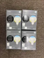 NEW Lot 4 C By GE Tunable White Indoor Floodlight Google Nest Smart Bulbs LED