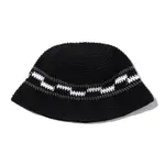 DEMARCOLAB "YY CHECK KNIT HAT" | BLACK