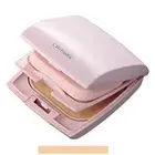 Made in JAPAN Chifure - Foundation Moisture Powder with Sponge 43 yellow Ochre