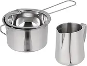 AUTSUPPL Picnic Cookware Professional Cheese Melting Pot Lightweight Double Boiler Pan