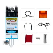 80W 24V Laser Head With Air Assist Blue Laser Module CNC Laser Cutting Machine