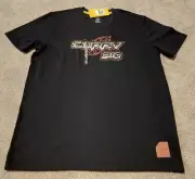New! Under Armour Men's Size Large Black T-shirt Steph Curry Basketball