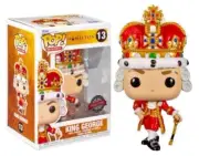 RARE KING GEORGE SE 13 HAMILTON Funko Pop Vinyl New in Mint Box + PROTECTOR