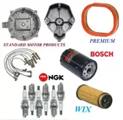 Tune Up Kit Filters Cap Spark Plugs Wire For CHEVY CELEBRITY V6 2.8L; 2 Bbl 1982