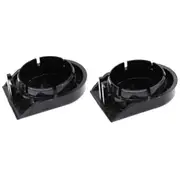 2Pcs/set Car Front Windshield Wiper Arm Head Bolt Nut Cover Cap For Mazda 6 GH 5 CX-5 CX-7 RX8 CX-9 Antirust Plastic Case black