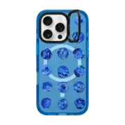 iPhone 16 Pro Impact Ring Stand Case MagSafe Compatible Blueberry Daubs