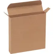 Kraft Reverse Tuck 5 1/4 x 1 x 5 1/4" Folding Cartons 250/Case
