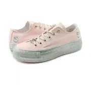 CONVERSE Women's X Miley Cyrus Chuck Taylor All Star Lift Shoes | Pink | US 6.5