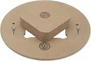 Penguin Pottery - Heavy Duty Bat System for Potters Wheel - Includes 5 Bat Inserts - Great for Saving Space - Increase Productivity for Mugs, Pots and Other Small Pieces