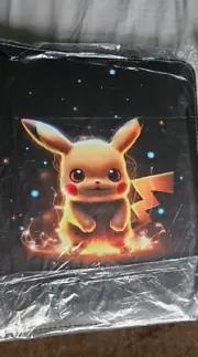 Pikachu Pokémon Trading Card Binder 9 Pocket Album (Holds 900 Cards) NIB