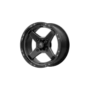 16x7 MSA Offroad M39 CROSS Satin Black Titanium Tint Wheel 4x137 (10mm)