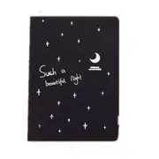 4 PCS Sketchbook Diary Drawing Painting Graffiti Soft Cover Black Paper Sketch Book Notebook Office School Supplies Gift, Size:L 16K