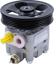 NewYall 2.5L Power Steering Pump with Pulley for Subaru Legacy Outback 2000-2004, Baja 2003-2006