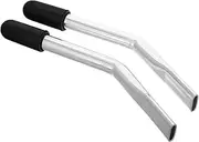 2pcs Wheelchair Brake Extension Rods Assist Part for Hand Mountain Grip Set Repair Supply Extenders Replacement Handlebar Lever