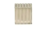 Jacquard Stripe Shower Curtain Wheat