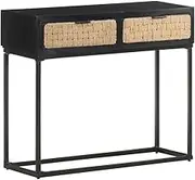 Generic Console Table 90x35x76 cm Solid Mango Wood