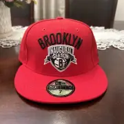 New Era Brooklyn Nets Fitted Hat NBA Inaugural Season Made in U.S.A Size 7