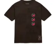 Travis Scott x Mitchell & Ness Northeastern Huskies Seal T-Shirt Size Small