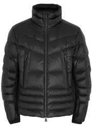 Moncler Grenoble Canmore Panelled Quilted Shell Jacket - Black - 4 4