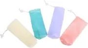 Generic 8pcs Foam Soap Thick Soap Soap Saver Pouch Bath Soap Net Soap Sock for Bar Soap Exfoliating Soap Pouch Exfoliating Soap Bar Soap Pouch Polyester