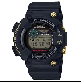 二手台灣公司限量CASIO G-SHOCK GF-8235D-1B frogman 35週年 2代 蛙人 4.5代⋯⋯絕版黑金配色