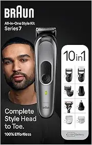 [Braun] MGK7420 Series 7 All-In-One Beard Care Body Groomer Set
