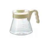 【HARIO】V60好握02奶茶色咖啡壺 700ML(VCS-02-IV-TW)