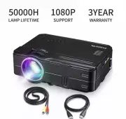 PHOOTA Mini Projector ,Portable LED Video Projector 1080P