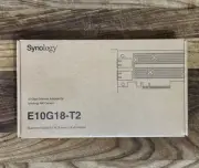 Synology E10G18-T2 Dual-port 10GbE 10GBASE-T network card for Synology NAS