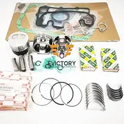for Isuzu Oversize OS 0.50 +0.50mm 3LB1 Rebuild Overhaul kit Gasket Bearing
