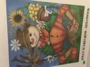 014 needlepoint canvas Holodook Holly Jolly Scarecrow