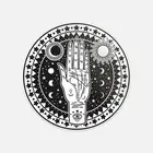 Fortune Teller Hand Palmistry Diagram Vinyl Sticker Decal