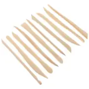 10pcs clay carving tools Wooden Polymer Clay Pottery Clay Sculpting Tools