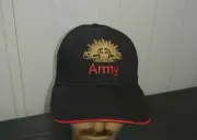 ARMY RISING SUN EMBROIDERED BALL CAP - ROYAL AUSTRALIAN ARMY BRUSHED COTTON