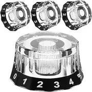 NOLITOY Replacement Bass Guitar Volume Knobs Decorative Electric Guitar Knobs Set