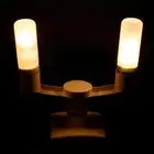 E27 To 2E27 LED Lamp Socket Light Holders 85-285V for Restaurant Kitchen