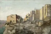 Moqui Village Cliff Dwellings : Vincent Colyer : Archival Fine Art Print
